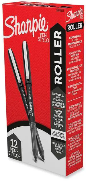 Sharpie Roller Roller Ball Stick Pen Fine 0.5 mm 2093225