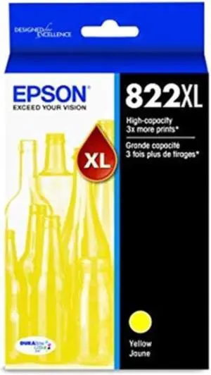Epson T822 Original Ink Cartridge Yellow T822XL420S