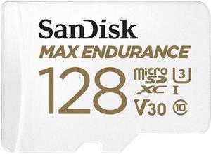 SanDisk MAX ENDURANCE 128 GB Class 10/UHS-I U3 microSDHC 1 Pack SDSQQVR128GAN6IA