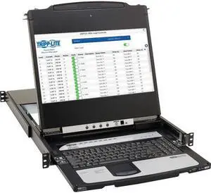 Tripp Lite B030-DP08-17DIP 8-Port DisplayPort KVM Switch Console B030DP0817DIP