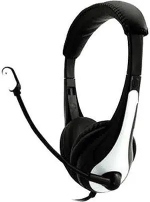 Ergoguys Wired Headset with 3.5mm Plug Black/White EG36WHT