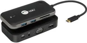 SIIG AC CEH26P11S1 1080p Wireless USBC Video Hub Extender  32ft Color Box