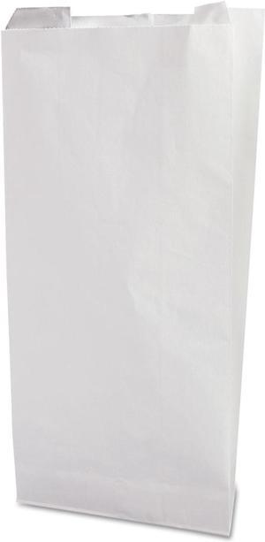 Bagcraft Papercon Grease-Resistant Single-Serve Bags White 2000/Carton 300405