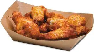 EcoCraft Food Trays 2 lb Capapcity 6.5 x 1.63 x 1.63 Natural 1000/Carton 300697