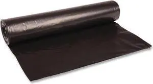 Boardwalk Low Density Repro Can Liners 56 gal 1.2 mil Black 100/Carton BWK518