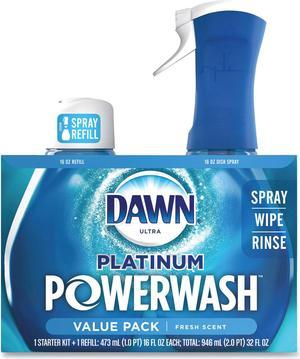 Dawn Platinum Powerwash Dish Spray Fresh 16 oz 2Pack 3 PacksCarton 31836
