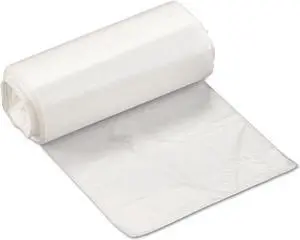 High-Density Commercial Can Liners 4 gal 6 microns 17" x 18" Clear 2000/Carton EC171806N