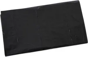 Boardwalk Linear Low Density Industrial Can Liners 45gal Black 100/Ctn BWKL4046H