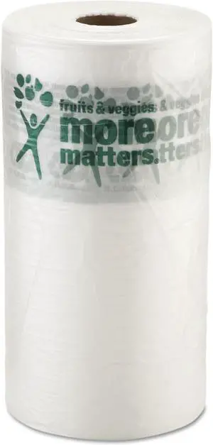 Produce Bags 9 microns 10" x 15" Clear 1400/Roll 4 Rolls/Carton PHMORE15NS