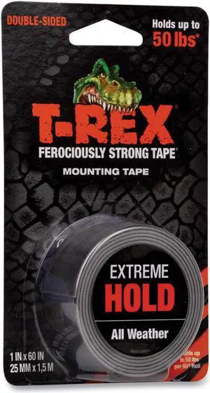 T-REX Extreme Hold Mounting Tape Black 1 x 60 285337