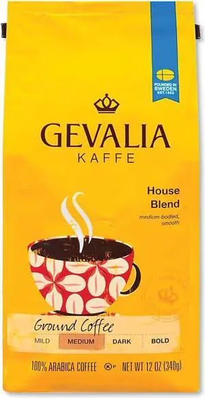 Coffee House Blend Ground 12 oz Bag GEN04358