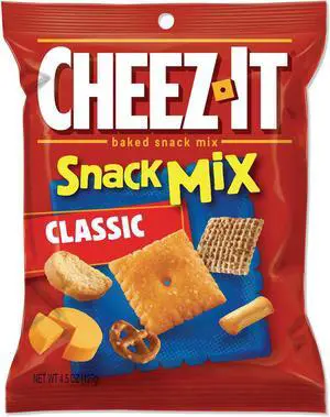 Cheez-it Baked Snack Mix Classic Cheese 4.5 oz Bag 6/Pack KEE57715