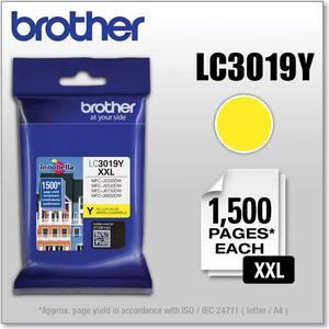 Brother LC-3019Y Super High Yield Ink Cartridges Yellow