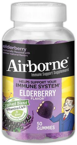 Immune Support Gummies with Elderberry 50/Bottle 4786590403