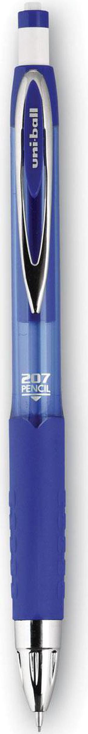 Uni-ball 207 Mechanical Pencil, 0.7 mm, HB (#2), Black Lead, Blue Barrel, Dozen