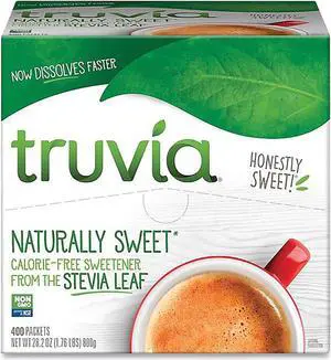 Natural Sugar Substitute 0.07 oz Packet 400 Packets/Box BBD02056