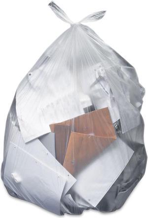 Linear Low-Density Can Liners 33 gal 0.9 mil 33" x 39" Clear 150/Carton CW22339H6639TC