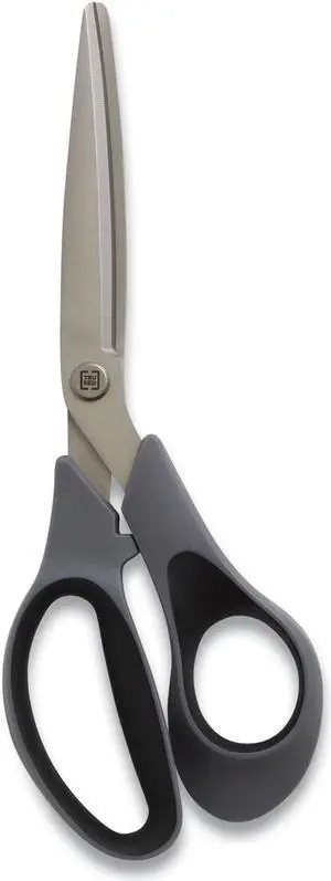 Tru Red Titanium-Coated Scissors, 8" Long, 3.86" Cut L, Gray, EA (TUD24380498)