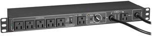 Tripp Lite PDU Hot Swap with Manual Bypass 15A 6 5-15R 2 5-15P Inputs PDUB151U