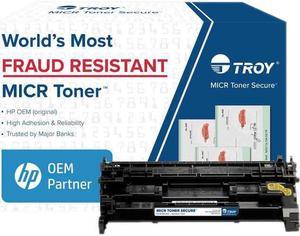 Troy Toner Secure Original MICR Toner Cartridge Alternative for Troy HP Black 02CF258X001