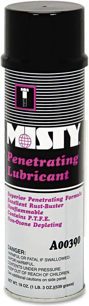 Misty Penetrating Lubricant Spray, 19 oz Aerosol Can 12/Carton 1002456