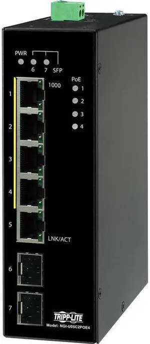 Tripp Lite NGI-U05C2POE4 Ethernet Switch NGIU05C2POE4