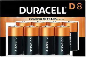 CopperTop Alkaline D Batteries 8/Pack MN13R8DW