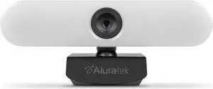 Aluratek 4K HD Ring Light USB-C/USB-A Webcam w/Dual Stereo Mics Aluratek 4K HD Ring Light USB-C/USB-A Webcam w/Dual Stereo Mics