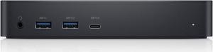 Dell Universal Dock D6000 with Choice of USB 3.0 (Type-A) or USB Type-C Host Connection and up to 3 displays supported