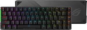 ASUS ROG Falchion Wireless 65% Mechanical Gaming Keyboard | 68 Keys, Aura Sync RGB, Extended Battery Life, Interactive Touch Panel, PBT Keycaps, Cherry MX Brown Switches, Keyboard Cover Case