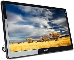 AOC E1659FWU-B-R 15.6" HD 1366 x 768 60 Hz Portable Monitor AOC E1659FWU-B-R 15.6" HD 1366 x 768 60 Hz Portable Monitor