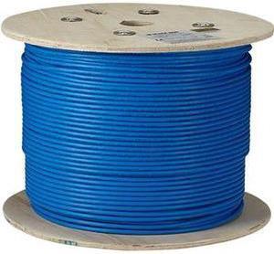 Black Box 1000ft Cat6A Stranded UTP 650 MHz CM PVC Bulk Cable C6ABC50STRBL1000