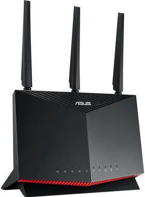 Asus RT-AX86S Wi-Fi 6 IEEE 802.11ax Ethernet Wireless Router - Dual Band - 2.40 GHz ISM Band - 5 GHz UNII Band - 4 x Antenna(1 x Internal/3 x External) - 712.50 MB/s Wireless Speed - 4 x Network Asus RT-AX86S Wi-Fi 6 IEEE 802.11ax Ethernet Wireless Router - Dual Band - 2.40 GHz ISM Band - 5 GHz UNII Band - 4 x Antenna(1 x Internal/3 x External) - 712.50 MB/s Wireless Speed - 4 x Network