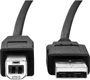 Rocstor Y10C209-B1 15Ft Usb 2.0 Type A To Type B Male To Male Cable Black