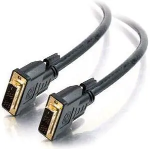 C2G 41202 Pro Series Single Link DVI-D Digital Video Cable M/M, Plenum CMP-Rated, Black (35 Feet, 10.66 Meters)