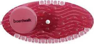 Boardwalk Curve Air Freshener Spiced Apple Solid Red 10/Box BWKCURVESAP