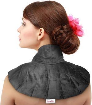 ZORELLE Heating Pad for Neck and Shoulders: Heated Neck Wrap & Compress Therapy