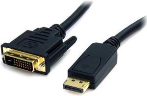 4XEM 3ft DisplayPort to DVI-D Dual Link Adapter Cable 4XDPMDVIM3FT
