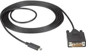 Black BoxUSB-C to DVI Adapter Cable, 1080p HD, 10ft