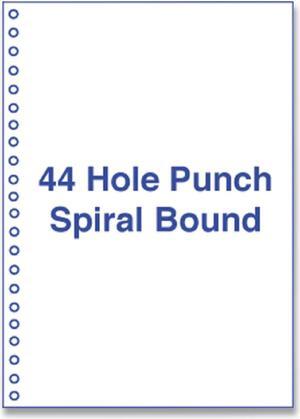 Alliance Perforated and Punched 44-Hole 20 lb 8.5 x 11 White 500/Ream 30774