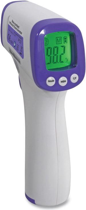 Non-Contact Infrared Thermometer Digital White THDG986