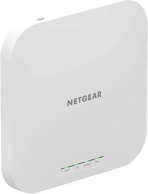 NETGEAR Wireless Access Point (WAX620) - WiFi 6 Dual-Band AX3600 Speed | Up to 256 Client Devices | 1 x 2.5G Ethernet LAN Port | 802.11ax | Insight Remote Management | PoE+ or Optional Power Adapter