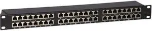 4XEM 48 Port Cat 6A Patch Panel 4XCAT6APATCH48
