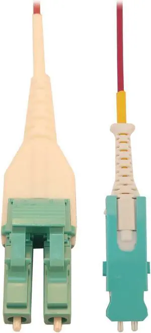 Tripp Lite 2m Multimode 50/125 OM4 Fiber Optic Cable Magenta N823L-02M-MG