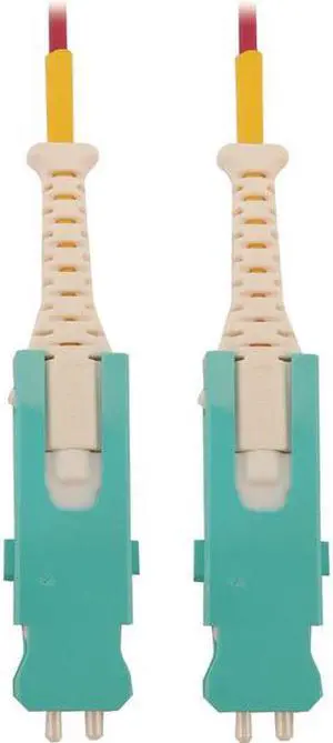 Tripp Lite 2m 400G Multimode 50/125 OM4 Fiber Cable Magenta N823S-02M-MG