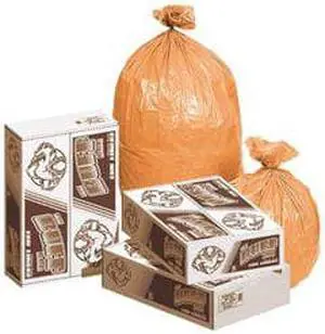 Pitt Plastics 38 X 58 Low Density Flat Can Liner Trash Bags P6520B