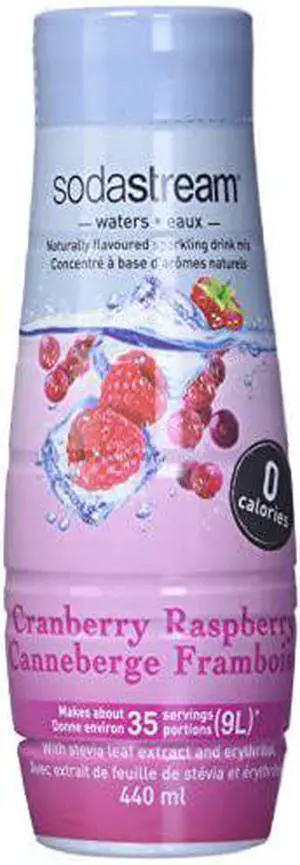 Sodastream Drink Mix Cranberry Raspberry Zero Calorie 14.8 oz