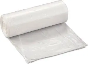 Inteplast Group Low-Density Can Liner 24 x 24 10gal .35mil Clear 50/Roll 20