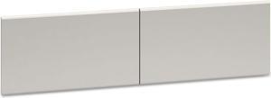 HON - H386015.L.Q - 38000 Series Hutch Flipper Doors For 60w Open Shelf, 30w x 15h, Light Gray