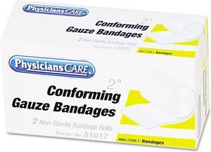 PhysiciansCare™                          2 Conforming Gauze, 2 Pads/Box